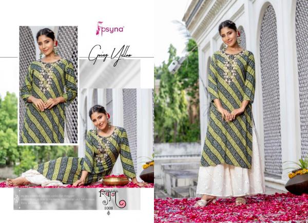 Psyna Riwaaz Ethnic Style Rayon Traditional Kurti Collection